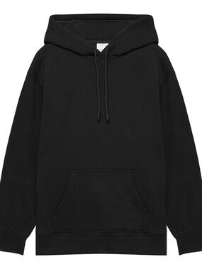 TNA SWEATFLEECE COZY BOYFRIEND FIT. Black. Hoodie. Aritzia. Size Medium.